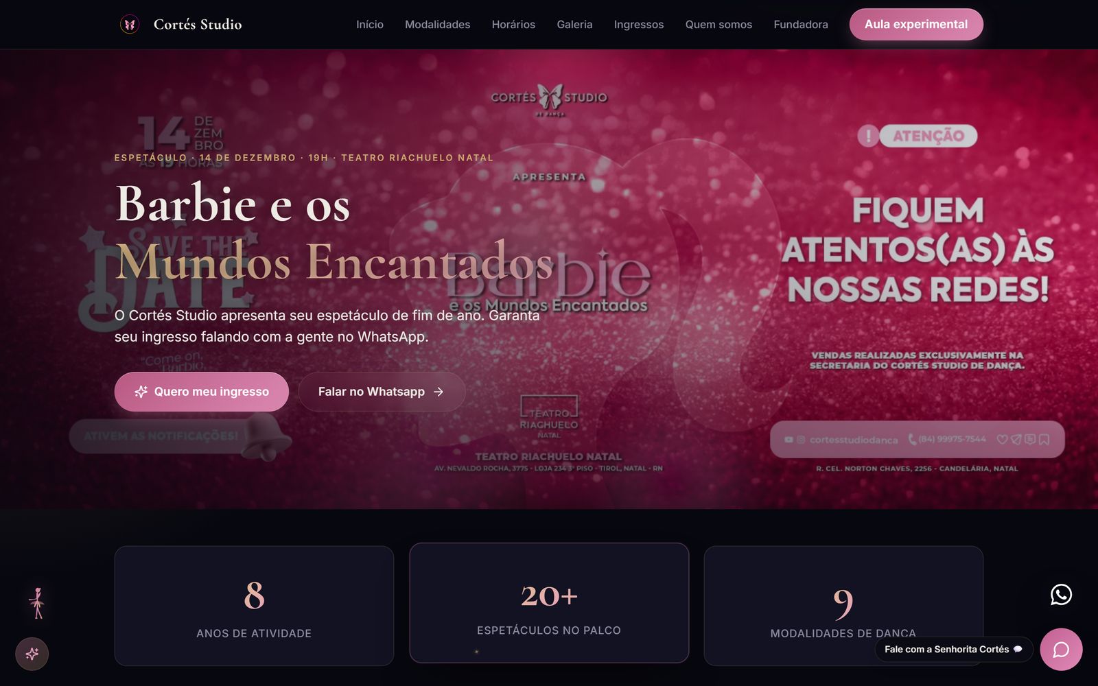 Site Cortés Studio